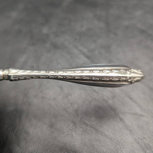 1908 British Antique Sterling Silver Handle Button Hook